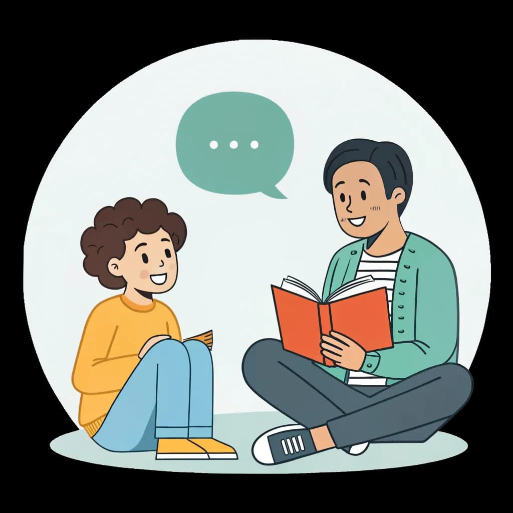 a past alumni helping current learner