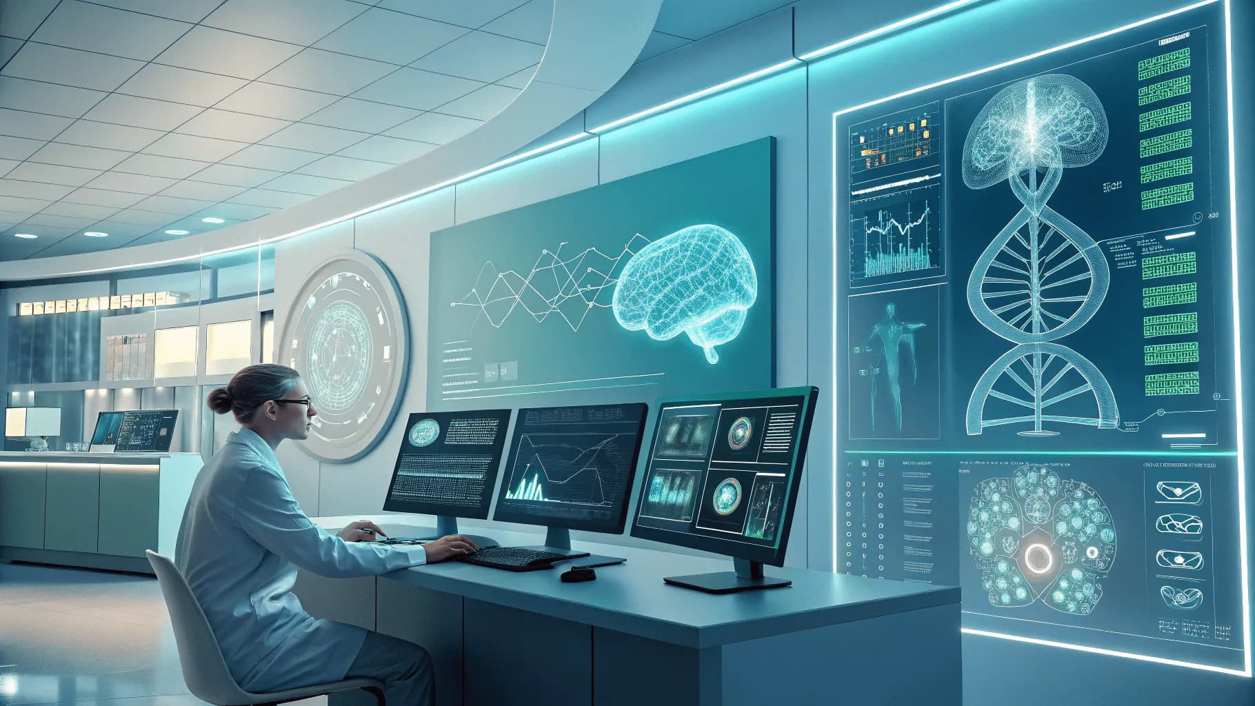 Cover for AI in Healthcare & Biotechnology: The Future of Innovation and Career Growth